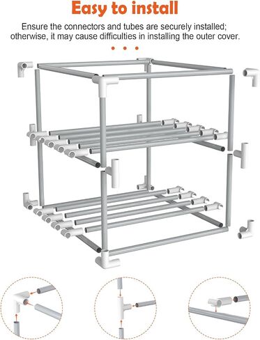 3D Printer Filament Storage Box, 2-Tier Metal Filament Rack & Spool Holder (Holds up to 20-24 Spools), Dustproof with Built-in Desiccant Pockets for PLA ABS PETG, Moisture Resistant in Kuwait