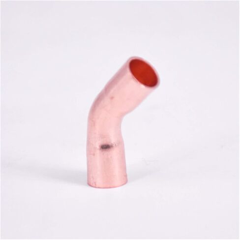 Pipe Fittings 28.6 32 35 38 42 45 50 54mm Inner Diameter Copper End Soldered 45 Degree Elbow Joint for Air Conditioning (Color : ID 32mm Wall 1.1mm) Plumbing Fittings in Kuwait