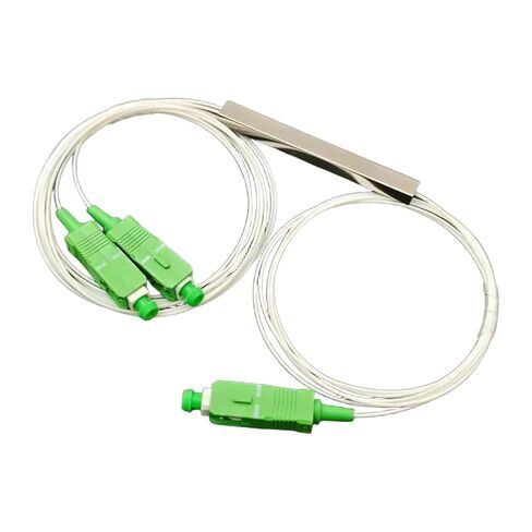 10pcs/1x2 0.9mm PLC Optical Splitter SC/ 1 * 2 FBT Coupler in Kuwait