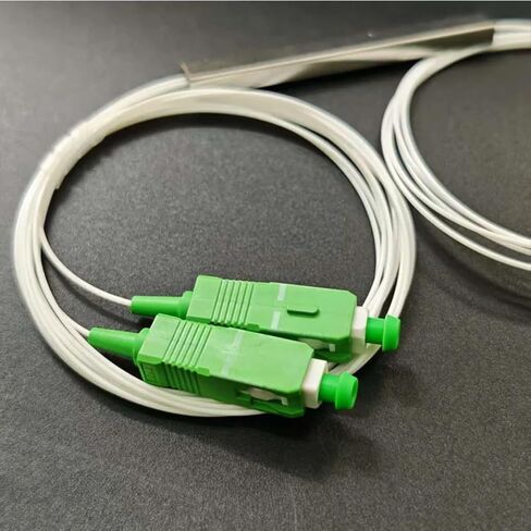 10pcs/1x2 0.9mm PLC Optical Splitter SC/ 1 * 2 FBT Coupler in Kuwait