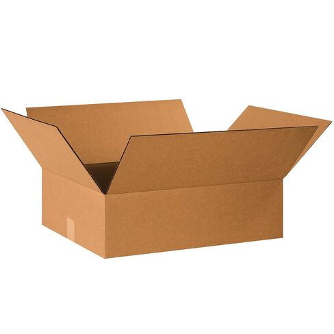 اشحن الآن توريد صناديق مموجة مسطحة مقاس 20x16x6، مسطحة، 20 طولًا × 16 عرضًا × 6 ارتفاعًا، عبوة من 25 قطعة | الشحن، التعبئة والتغليف، النقل، صندوق تخزين للمنزل أو العمل، صناديق بالجملة قوية in Kuwait