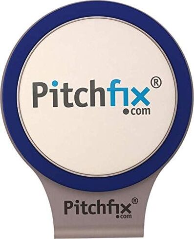 مشبك قبعة الجولف Pitchfix مع علامة كرة مغناطيسية قابلة للإزالة - ملحقات الجولف، قلم تحديد الهوية، خفيف الوزن، من الفولاذ المقاوم للصدأ، سهل الاستخدام، أفضل اختيار للاعبي الجولف المحترفين باللون الأزرق الملكي in Kuwait