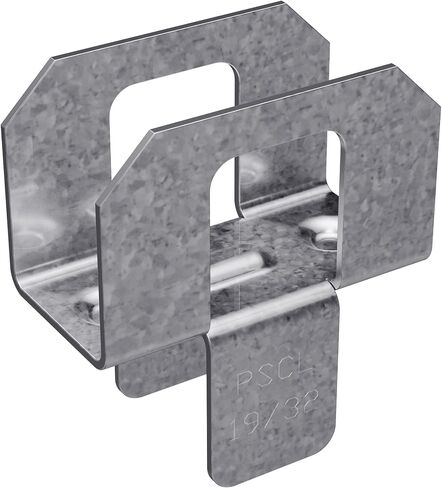 Simpson Strong-Tie PSCL 19/32-R50 PSCL 20-Gauge Panel Sheathing Clip for 19/32-in. Plywood (50-Qty) in Kuwait