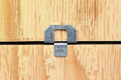 Simpson Strong-Tie PSCL 19/32-R50 PSCL 20-Gauge Panel Sheathing Clip for 19/32-in. Plywood (50-Qty) in Kuwait