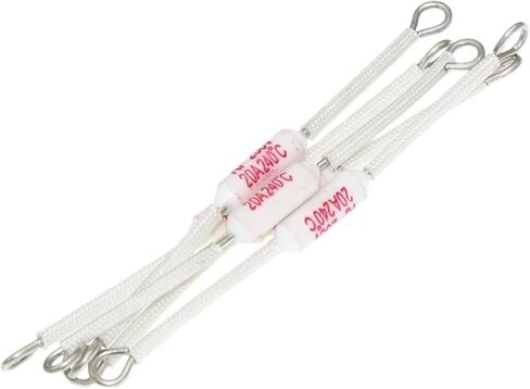 5 قطع مفتاح درجة الحرارة RF 10A/130C/155C/165C/185C 15A/20A/185C 20A/216C/240C جهاز طهي الأرز السيراميك الحراري (اللون: RF15A-185C)(Rf10a-130c) in Kuwait