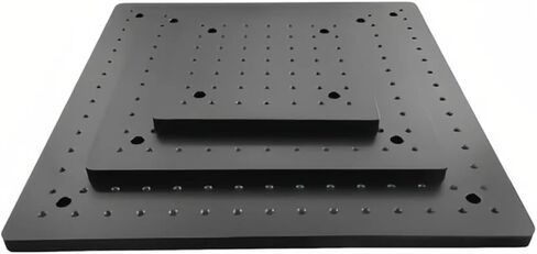 13mm Thick Aluminum Alloy Optical Breadboard 25x25mm Hole Spacing M6 Threaded Holes for Laser Cutting Engraver Honeycomb Worktable Lab Base Plate 200 * 300 * 13mm in Kuwait