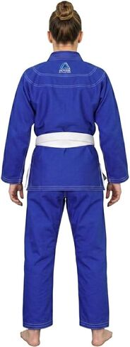 Antares BJJ Gi للسيدات، خفيف الوزن IBJJF Legal Jiu Jitsu Gi مع قماش منكمش مسبقًا وحزام مجاني للتدريب والمنافسة in Kuwait