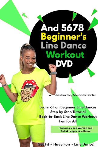 Beginner Line Dance Workout DVD | Step-by-Step Easy Dances by And5678 in Kuwait
