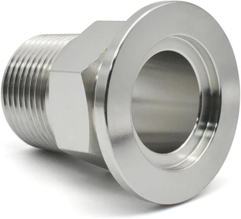 1 قطعة KF40 1-1/4 "304 الفولاذ المقاوم للصدأ تركيبات شفة سريعة البريطانية 3/4" ~ 1" PT تركيبات سباكة الموضوع in Kuwait