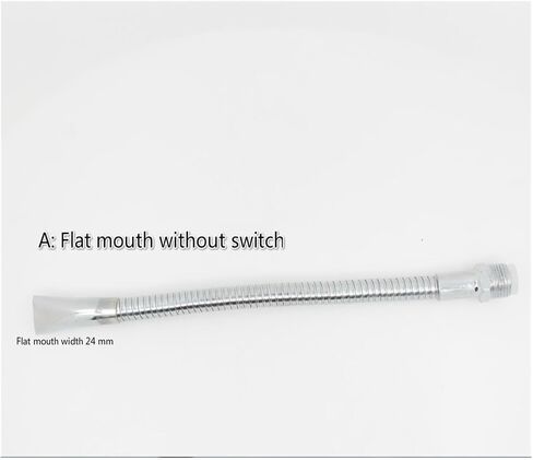 1/4" 3/8" 1/2" Metal Flat Nozzle Flexible Round Nozzle Water Oil Coolant Pipe Hose 700mm to 1000mm Lathe Switch (Size : A-Male 1000mm, Color : 1/2 inch) Plumbing Fittings in Kuwait