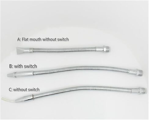 1/4" 3/8" 1/2" Metal Flat Nozzle Flexible Round Nozzle Water Oil Coolant Pipe Hose 700mm to 1000mm Lathe Switch (Size : A-Male 1000mm, Color : 1/2 inch) Plumbing Fittings in Kuwait