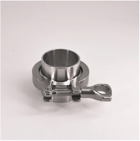 2 "ثلاثي المشبك x 45 مللي متر 1-3/4" الأنابيب OD الفولاذ 2 قطعة SS304 حلقات اللحام + 1 قطعة SS304 المشبك + 1 قطعة طوقا تركيبات السباكة in Kuwait