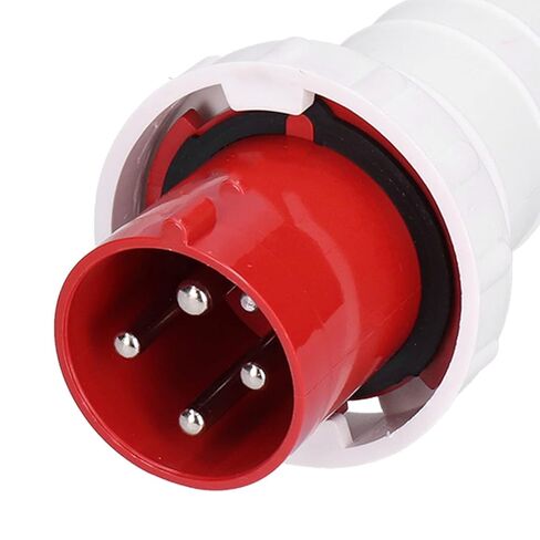 موصل قابس صناعي 63A 4Pin 3 المرحلة مجموعة مقابس AC380V ‑ 415V الطاقة مقاوم للماء الكهربائية لصناعة الزراعة in Kuwait