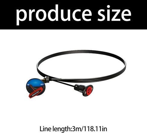Remote Drain Plug, Easy to Operate Cable Plug, Spare Parts for Boats 9.8ft Actuator, Leak Proof Drain Sealing Systems Replacement in Kuwait