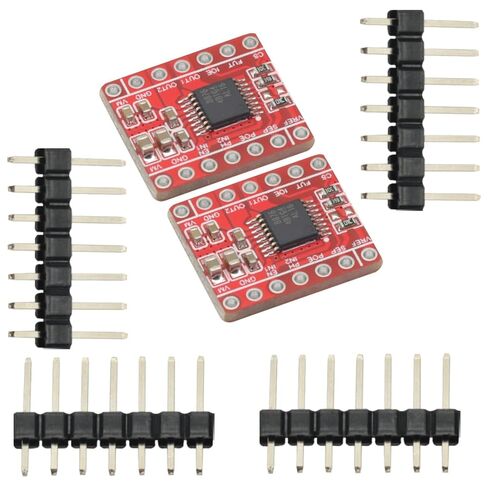 2 قطعة DRV8876 3.5A واحد نحى موتور تيار مباشر لوحة للقيادة ، 4.5-37 فولت H-Bridge PWM وحدة التحكم في السرعة in Kuwait