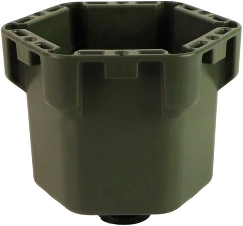 YakAttack Cup Holder Pro | Riggable Kayak Fishing Beverage Caddy | Compatible with GearTrac, MightyMount, & GridLoc | Universal Track Rail Mount | Marine-Grade Drink Holder & Gear Base in Kuwait