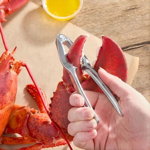 OCS Parts 6" Double Jaw Lobster Cracker | Chromium-Coated Zinc Alloy Lobster Cracker for Home and Commercial Kitchens in Kuwait