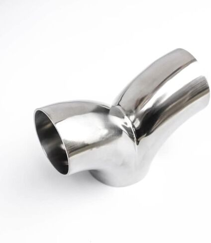 Pipe OD Butt Welding Y-Shaped Elbow 3 Way SUS 304 Stainless Sanitary Fitting Spliter Homebrew Beer Wine(19mm x 1.5mm) in Kuwait