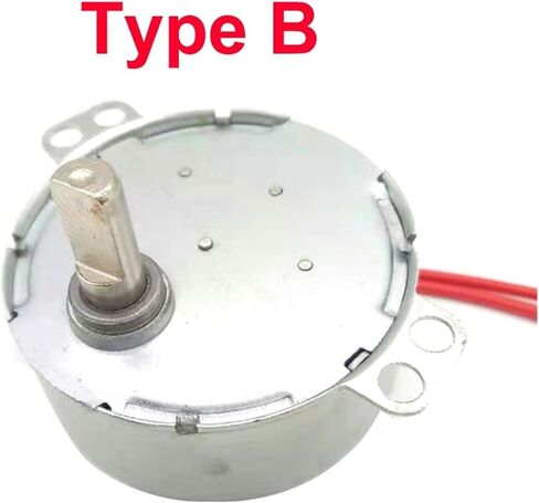 Magnet Synchronous Electronic Starter 0.9 to 70RPM AC 5V to 240V CW CCW Four Types of Shaft 15rpm or 18rpm in Kuwait