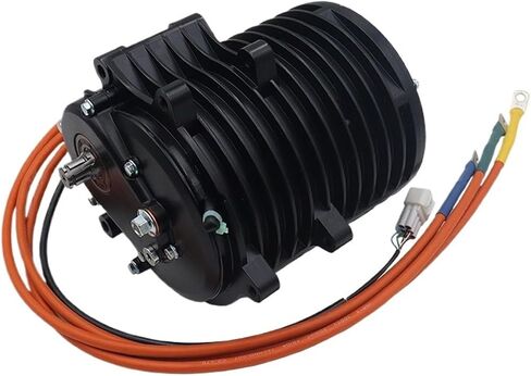 محرك منتصف المحرك، QS138 70H 3000W V3 100kmh PMSM محرك منتصف المحرك مع 1: 2.35 تروس تخفيض داخلية للدراجات النارية الكهربائية الدراجة الترابية in Kuwait