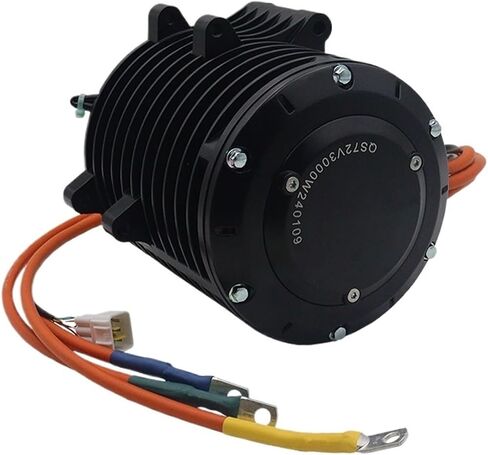محرك منتصف المحرك، QS138 70H 3000W V3 100kmh PMSM محرك منتصف المحرك مع 1: 2.35 تروس تخفيض داخلية للدراجات النارية الكهربائية الدراجة الترابية in Kuwait