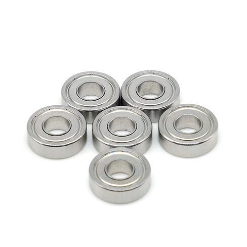 محمل كروي صغير من الفولاذ 10 قطع S698ZZ 8X19X6mm محمل كروي من الفولاذ المقاوم للصدأ ABEC-7 in Kuwait