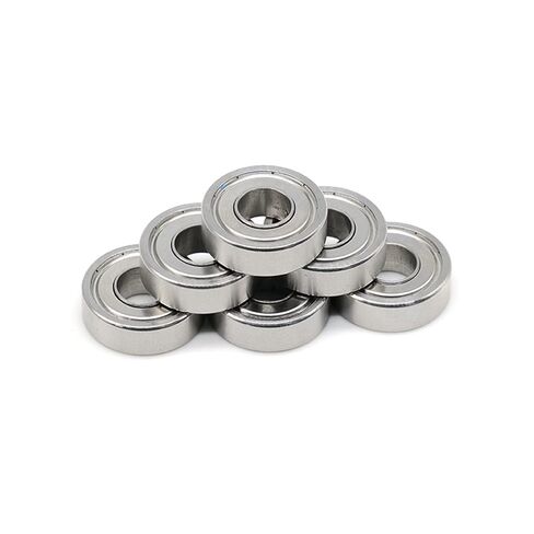محمل كروي صغير من الفولاذ 10 قطع S698ZZ 8X19X6mm محمل كروي من الفولاذ المقاوم للصدأ ABEC-7 in Kuwait