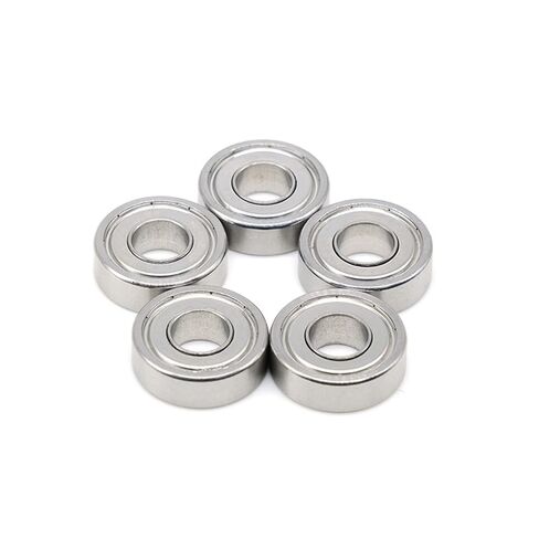 محمل كروي صغير من الفولاذ 10 قطع S698ZZ 8X19X6mm محمل كروي من الفولاذ المقاوم للصدأ ABEC-7 in Kuwait