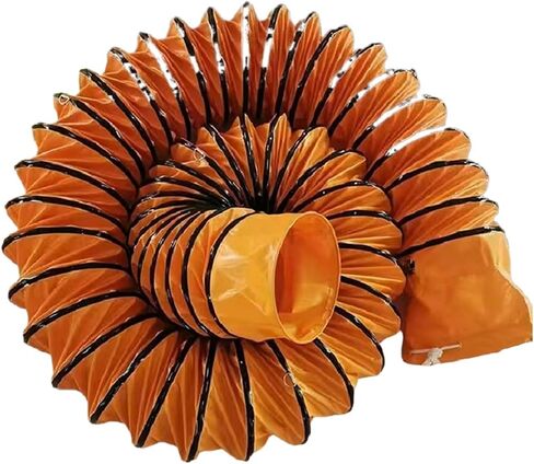 Flexible PVC Ducting Hose for Ventilation - 15/20/40/50/60/80cm Insulated Duct with Steel Wire(L3.0mx600mm) in Kuwait