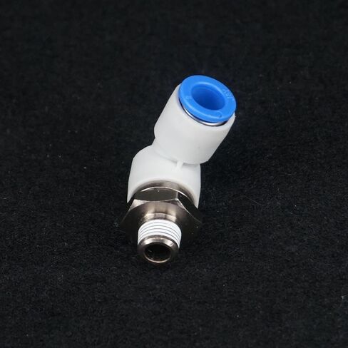 KSL08-01S أنبوب 0.D.8mm اتصال G1/8 "موصلات مشتركة الكوع الروتاري بلمسة واحدة المناسب KSL in Kuwait