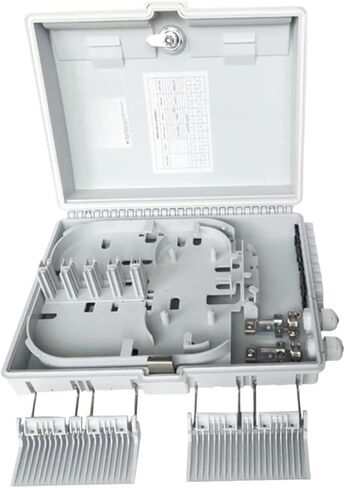 16 منفذ صندوق طرفي من الألياف الضوئية الأساسية، 2X16 FTTX Splitter أبيض in Kuwait