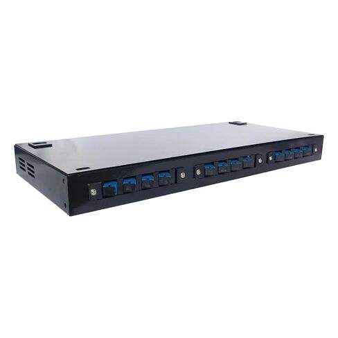 24/12 Port Optical Fiber Terminal Box with SC LC 4/8 Distribution Frame Does not Include Flange and Pigtail(Box Adapter 12 Port) in Kuwait