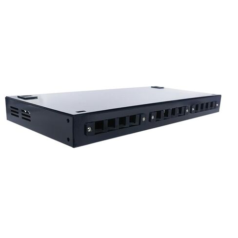 24/12 Port Optical Fiber Terminal Box with SC LC 4/8 Distribution Frame Does not Include Flange and Pigtail(Box Adapter 12 Port) in Kuwait
