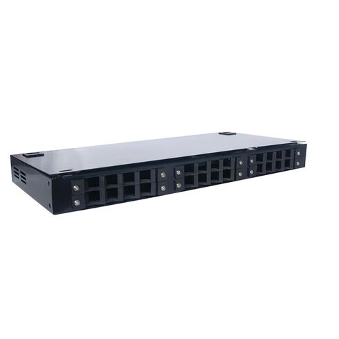 24/12 Port Optical Fiber Terminal Box with SC LC 4/8 Distribution Frame Does not Include Flange and Pigtail(Box Adapter 12 Port) in Kuwait