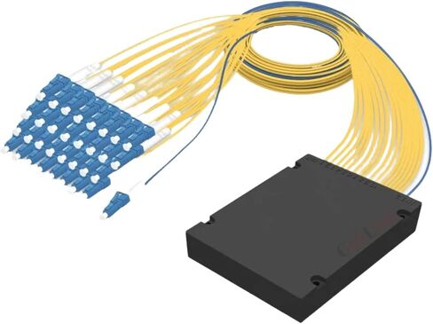 1pc 1M LC UPC 1X32 18 Fiber Splitter Box Light PLC(Splitters 1 to 32) in Saudi Arabia
