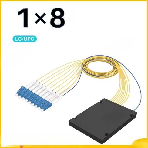 1pc 1M LC UPC 1X32 18 Fiber Splitter Box Light PLC(Splitters 1 to 32) in Saudi Arabia