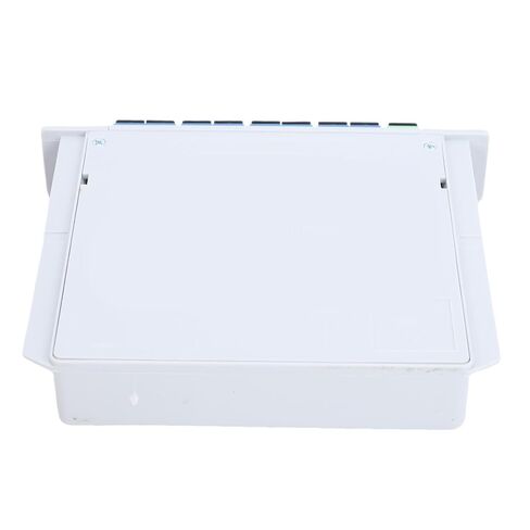FTVOGUE 1x8 PLC Fiber Optic Splitter, ABS Housing for SC UPC Connector, Efficient Signal Transfer for Home Wiring and LAN Setups in Kuwait