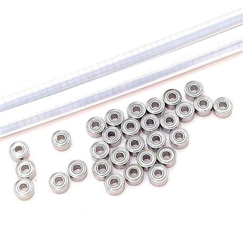 صغيرة مختومة الصلب الكرة تحمل 50 قطعة MR52ZZ L-520ZZ 2x5x2.5 مللي متر كرة أخدود عميقة تحمل مصغرة محامل الصلب (منخفضة السرعة) in Kuwait
