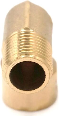 1pcs 1/8" 1/4" 3/8" 1/2" 3/4" 1" bspt Female-Male Brass Elbow Pipe Fitting Connector Coupler Water Fuel(1") in Kuwait