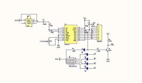 Hailege 2 قطعة MT8870 DTMF وحدة فك تشفير الصوت وحدة فك تشفير الهاتف وحدة صوت لاردوينو in Kuwait
