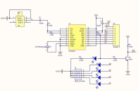 Hailege 2 قطعة MT8870 DTMF وحدة فك تشفير الصوت وحدة فك تشفير الهاتف وحدة صوت لاردوينو in Kuwait