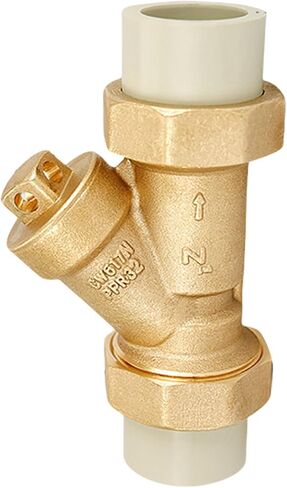 Female Thread Brass Inline Y Type Filter Strainer Valves Water Pipe Fittings Connector Check for Water/Oil/Female Thread Brass Inline Y Type Strainer in Kuwait