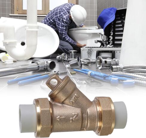Female Thread Brass Inline Y Type Filter Strainer Valves Water Pipe Fittings Connector Check for Water/Oil/Female Thread Brass Inline Y Type Strainer in Kuwait