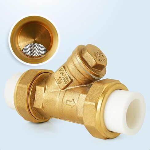 Female Thread Brass Inline Y Type Filter Strainer Valves Water Pipe Fittings Connector Check for Water/Oil/Female Thread Brass Inline Y Type Strainer in Kuwait