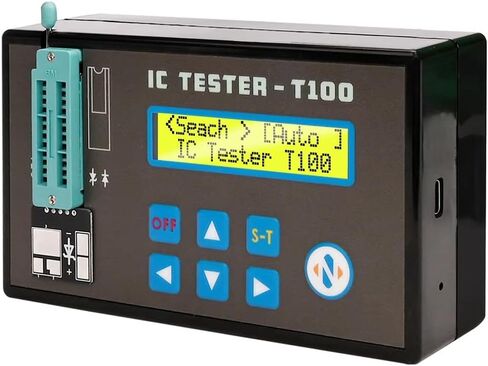 جهاز اختبار الصمام الثنائي للترانزستور IC للكشف عن رقائق IC لاختبار الرقائق المنطقية، 74HC، 74LS، CD40، 45/145 in Kuwait