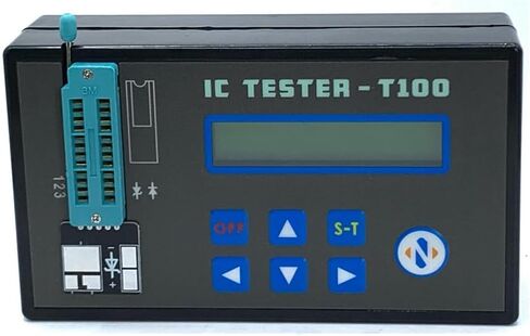 جهاز اختبار الصمام الثنائي للترانزستور IC للكشف عن رقائق IC لاختبار الرقائق المنطقية، 74HC، 74LS، CD40، 45/145 in Kuwait