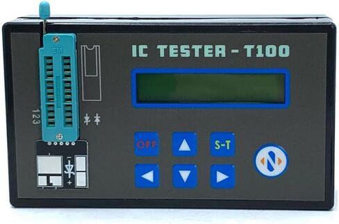 جهاز اختبار الصمام الثنائي للترانزستور IC للكشف عن رقائق IC لاختبار الرقائق المنطقية، 74HC، 74LS، CD40، 45/145 in Kuwait