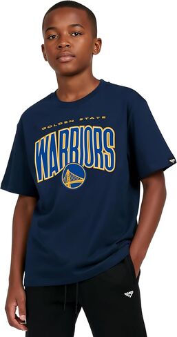 تي شيرت قطني للأطفال من الجنسين من GAME 7 NBA X NBA Kids مرخص رسميًا وأكمام قصيرة وخفيف الوزن كلاسيكي ورقبة دائرية in Kuwait