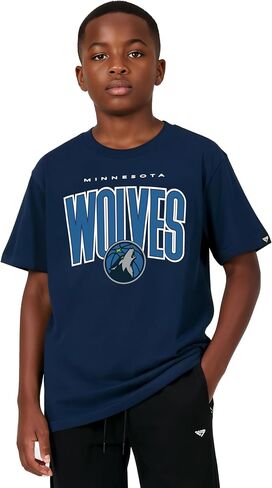 تي شيرت قطني للأطفال من الجنسين من GAME 7 NBA X NBA Kids مرخص رسميًا وأكمام قصيرة وخفيف الوزن كلاسيكي ورقبة دائرية in Kuwait