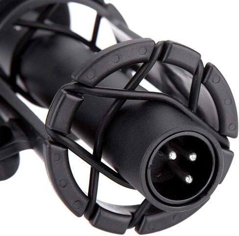 Nicama NC4 Microphone Shockmount Universal Holder Clip with Hot Shoe Mount for Shotgun Microphone Rode NTG-2 NTG-1 AKG D230 Sennheiser MKH-416 ME66 Comic in Kuwait